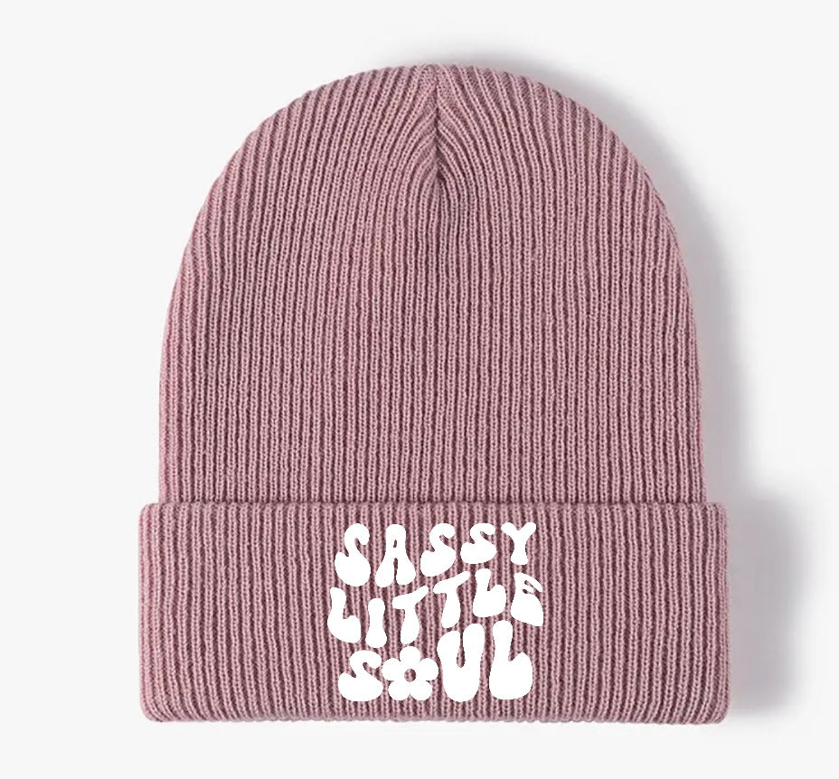 Sassy Little Soul Baby Beanies Hippo Boutique