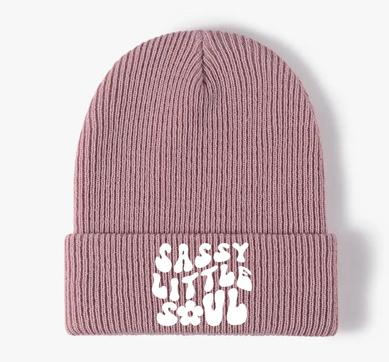 Sassy Little Soul Baby Beanies Hippo Boutique