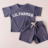 Little Farmer Baby Boy T-Shirt & Shorts Set Hippo Boutique
