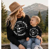Mama & Mini Matching Sweatshirts - Cool kid Hippo Boutique