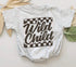 Baby t-shirt Bubble Romper - Wild Child Checkered Hippo Boutique