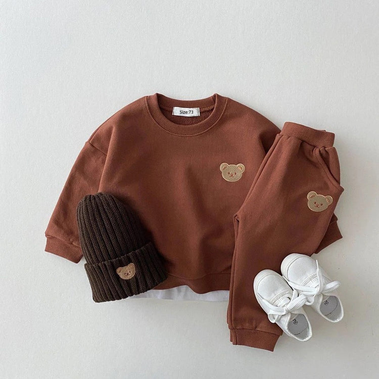 Teddy Bear Baby & Toddler Outfit Hippo Boutique
