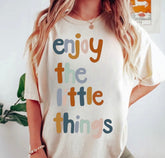 Mama & Mini Matching T-Shirts & Romper - Enjoy the little things Hippo Boutique