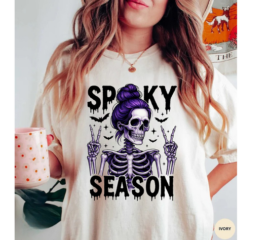 Spooky Season Mama Halloween T-Shirts Hippo Boutique