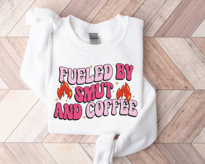 Bookish Sweatshirts & Hoodies - Fueled by Smut & Coffee