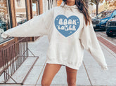 Book Lover Sweatshirt Hippo Boutique