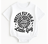 Baby t-shirt Bubble Romper - Pretty Fly Hippo Boutique