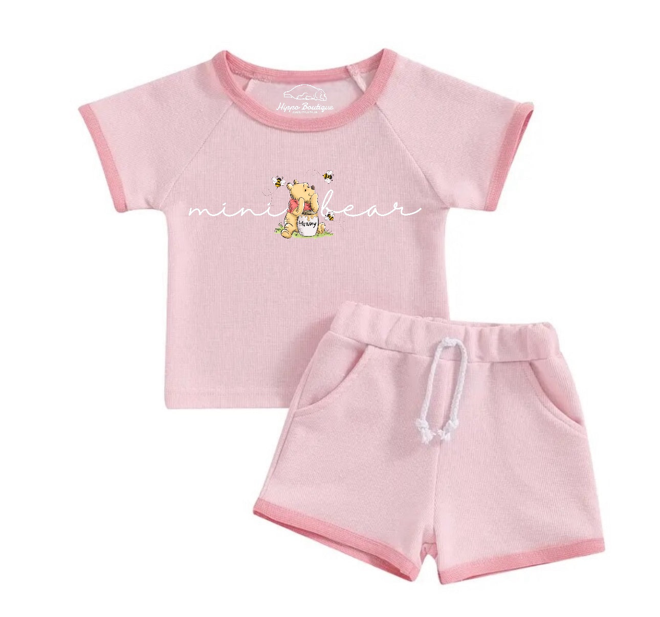 Mini Bear Baby & toddler Outfit set Hippo Boutique