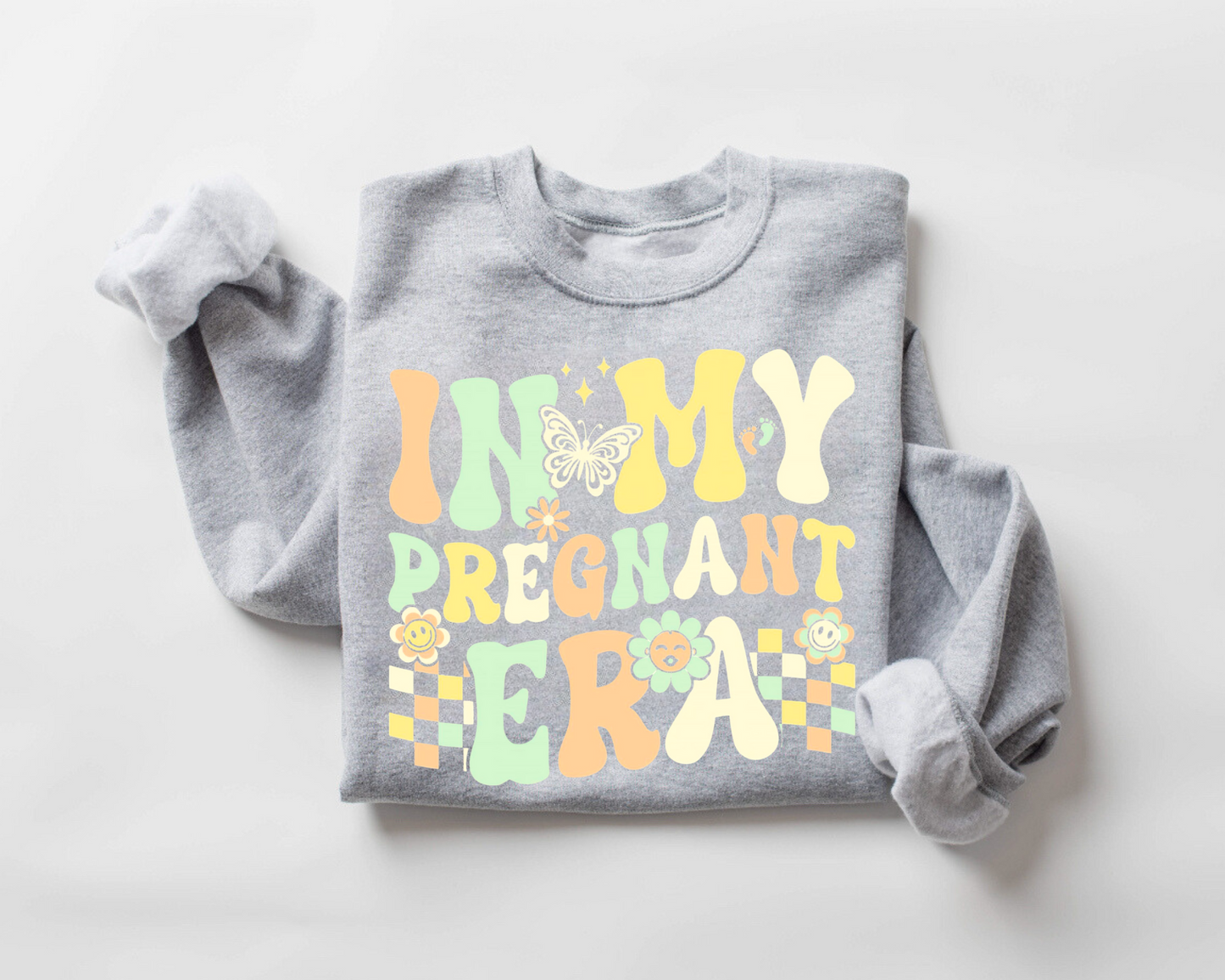 Sweatshirts & Hoodies - In My Pregnant Era Hippo Boutique