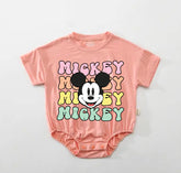 Mouse Baby t-shirt bubble Romper Hippo Boutique