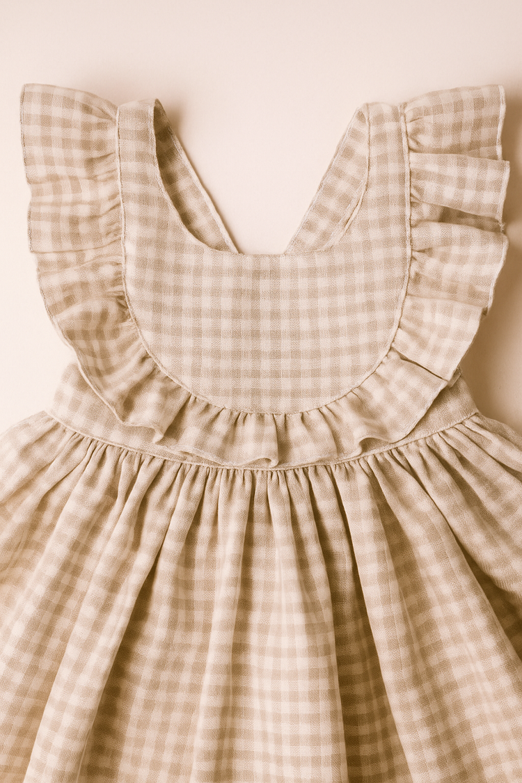 Sleeveless Cotton Linen Dress Outfit Hippo Boutique