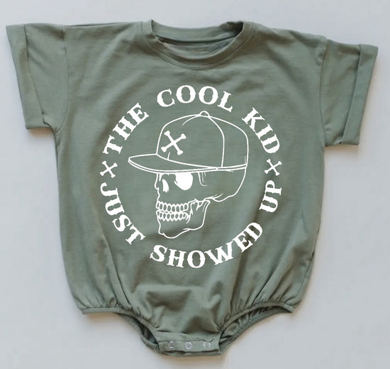 Cool Kid Baby & toddler t-shirt bubble Romper Hippo Boutique