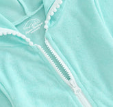 Toddler Hooded Swimsuit Cover Up Zip Up Dress Hippo Boutique