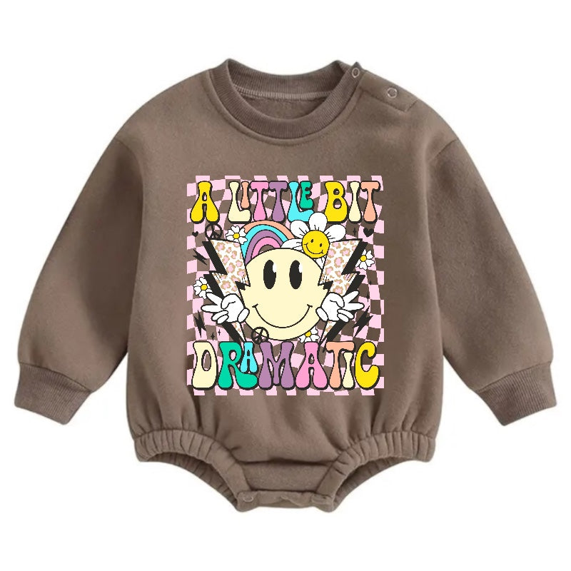 Soft Warm Dramatic Oversized Sweatshirt Romper Hippo Boutique