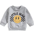 Little Man Retro Baby & toddler Boy sweatshirt Hippo Boutique
