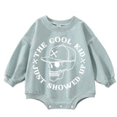 The Cool Kid just showed up Oversized Sweatshirt Romper Hippo Boutique