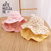 Polka Dot Bow Sun Hats Hippo Boutique