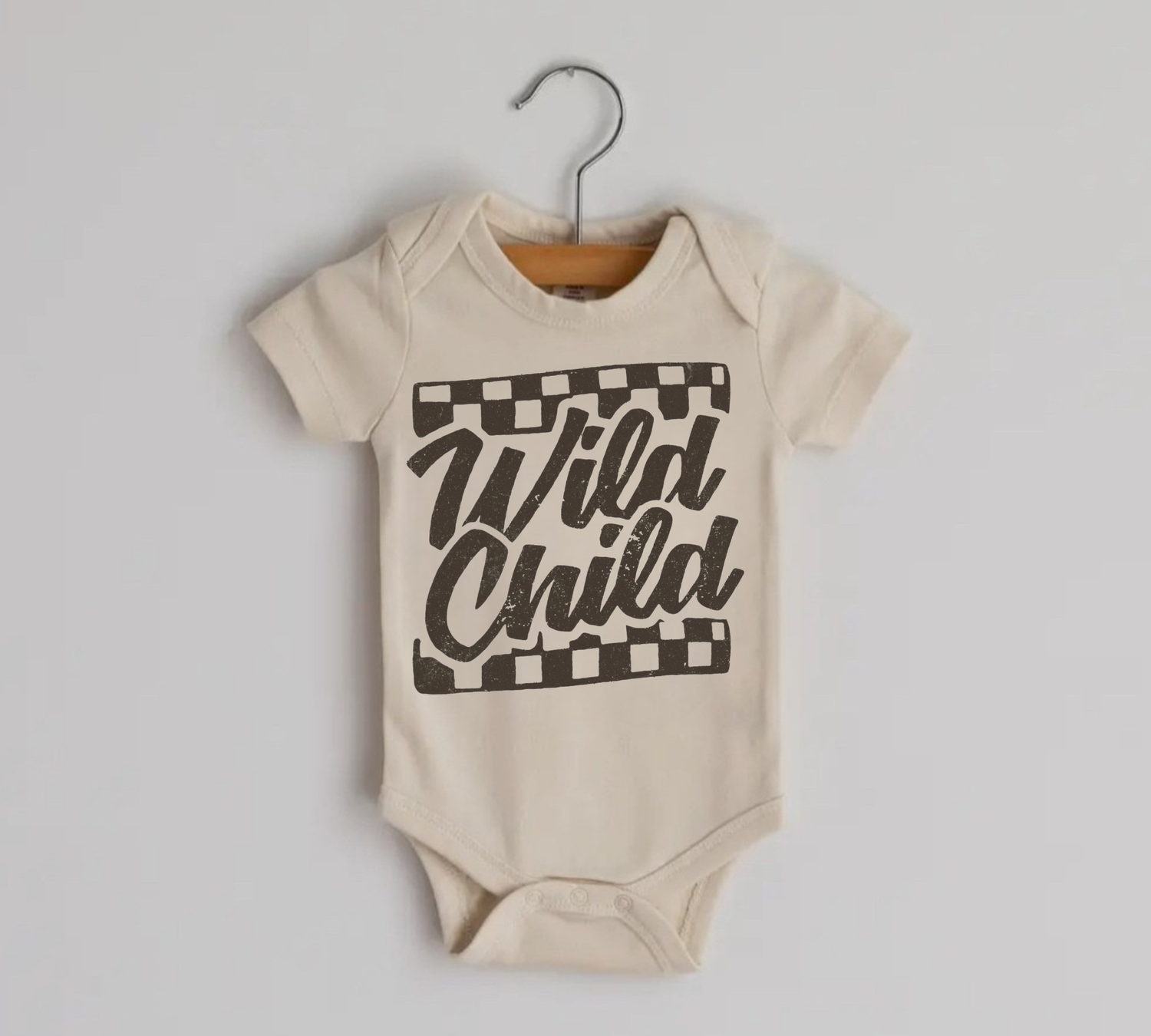 Newborn Baby Bodysuit - Wild Child Hippo Boutique