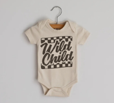 Newborn Baby Bodysuit - Wild Child Hippo Boutique