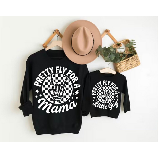 Mama & Mini Matching Sweatshirts - Pretty Fly Hippo Boutique