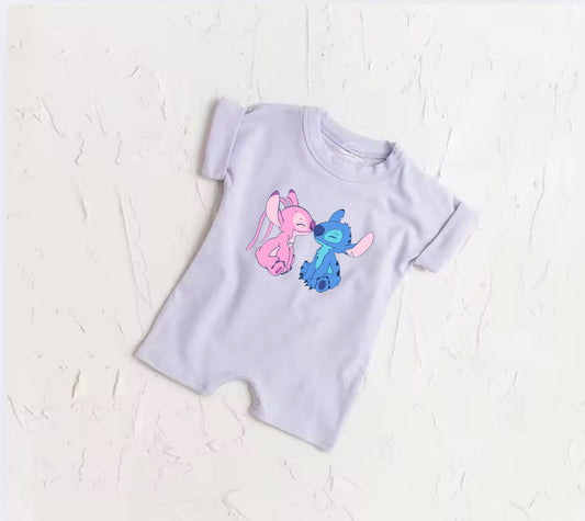 Stitch baby romper bodysuit Hippo Boutique
