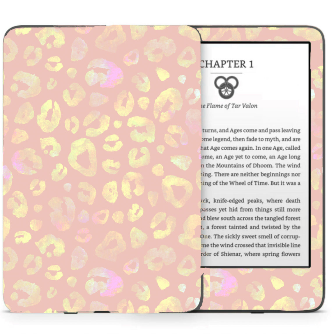 Kindle Skin - Pink Leopard Hippo Boutique