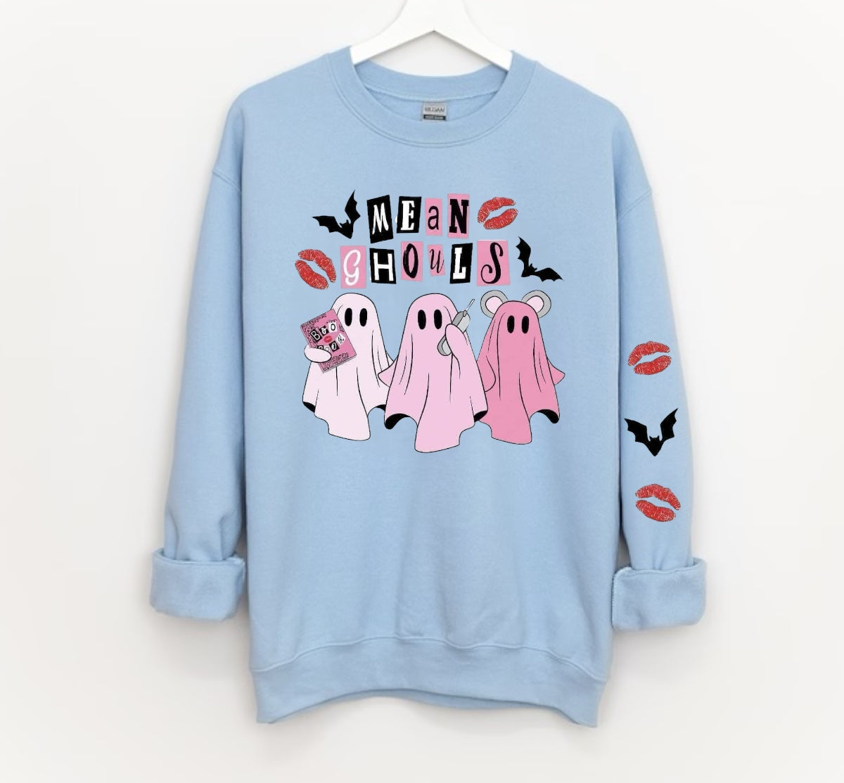 Women’s Halloween Sweatshirts - Mean Ghouls Hippo Boutique