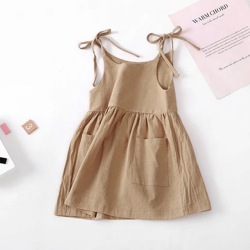 Sleeveless Baby Sun Dress Hippo Boutique