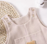 Teddy Bear Corduroy Bodysuit Hippo Boutique