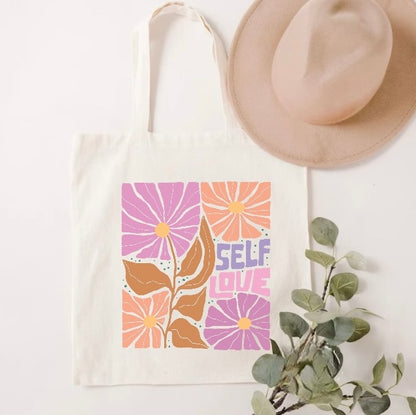 Self Love Tote Bag Hippo Boutique