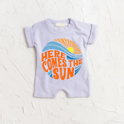 Here Comes The Sun romper bodysuit Hippo Boutique