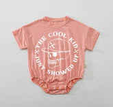 The Cool Kid baby and toddler Bubble Romper Hippo Boutique