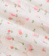Floral Baby Girl Romper with Pink Bows & Matching Bow Headband Hippo Boutique