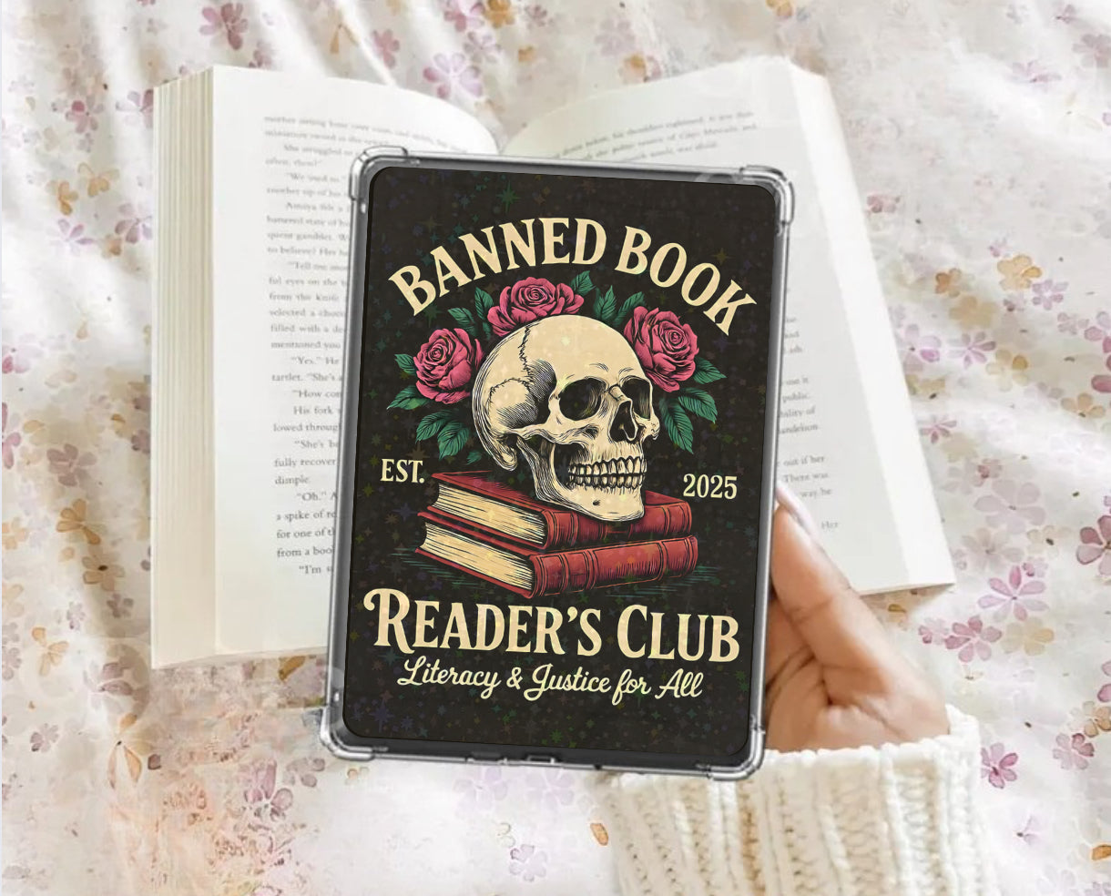 Kindle Insert -  Banned Book Club Hippo Boutique