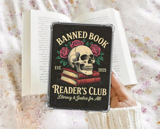 Kindle Insert -  Banned Book Club Hippo Boutique