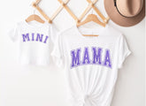 Glitter Mama & Mini Matching T-Shirts & Onesie - White Hippo Boutique