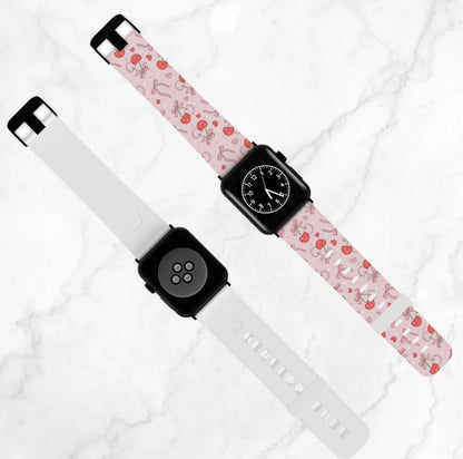 Apple Watch Band - Cherries & Bows