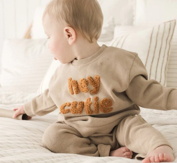 Hey Cutie Baby & Toddler Outfit Hippo Boutique