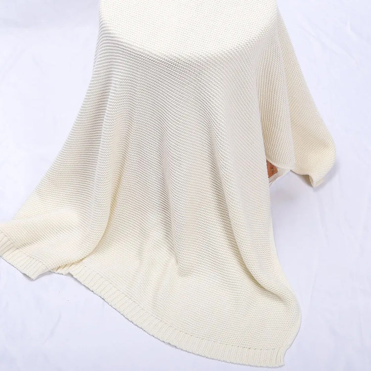 Personalized Embroidered Baby Blanket with Name Hippo Boutique
