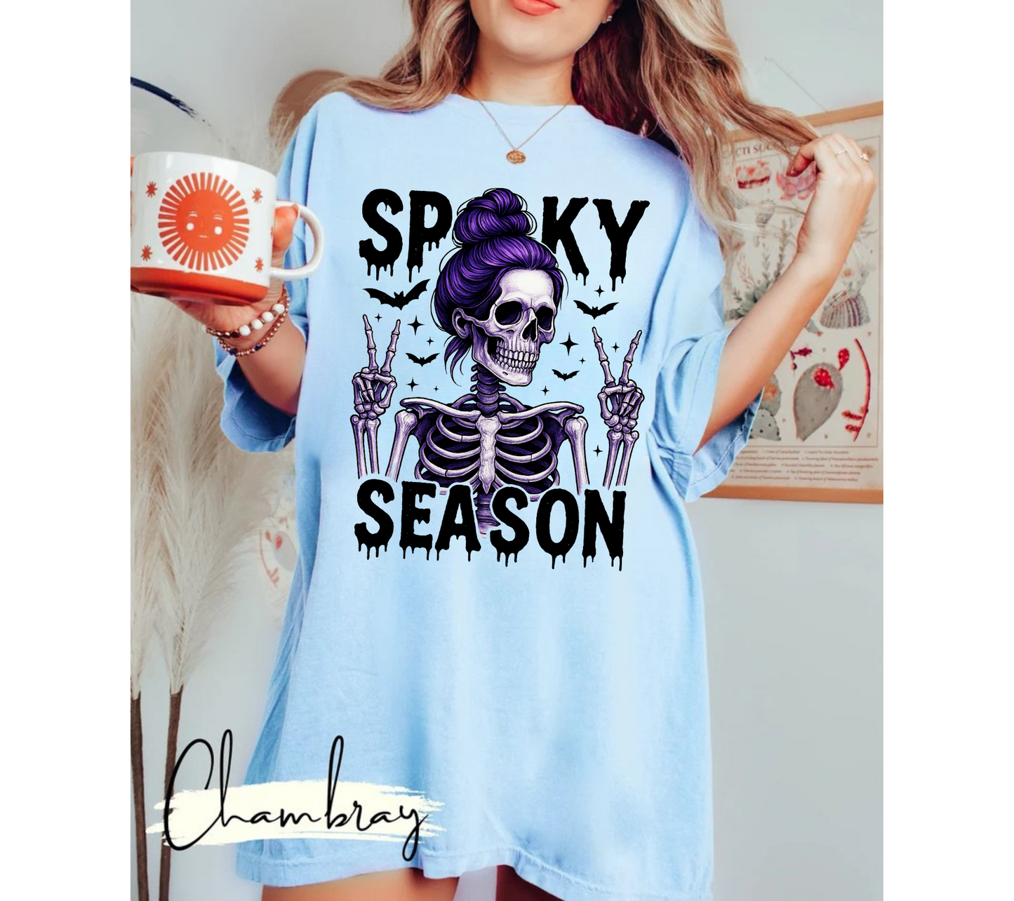 Spooky Season Mama Halloween T-Shirts Hippo Boutique