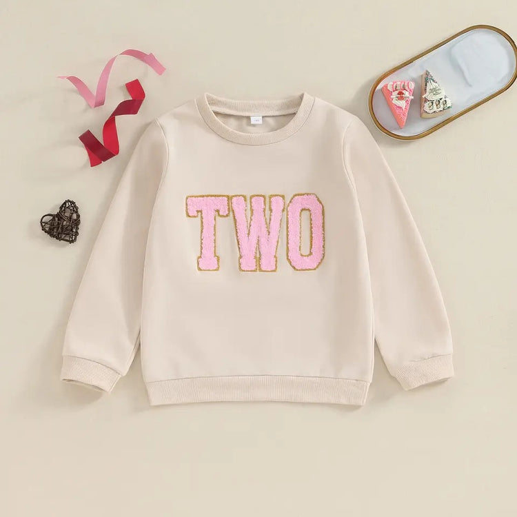 Baby and kids Birthday Sweatshirt Hippo Boutique