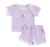 Mini Bear Baby & toddler Outfit set Hippo Boutique
