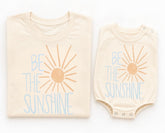 Mama & Mini Matching T-Shirts & Romper - Be the sunshine Hippo Boutique