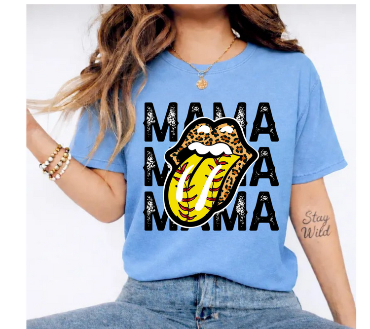 T-Shirts Sweatshirts & Hoodies - Baseball Mama Hippo Boutique