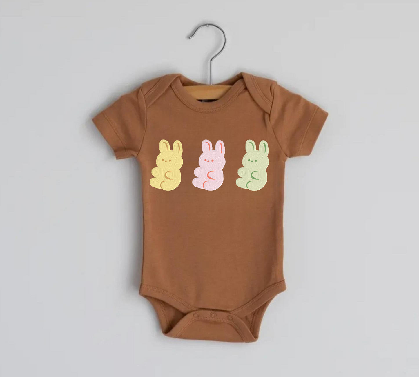 Newborn Baby Bodysuit - Bunnies