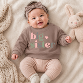 Big Sister Baby Sweatshirt Hippo Boutique