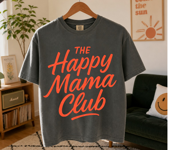 Cropped Top & T-Shirts - The happy mama club Hippo Boutique