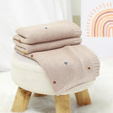 Baby Knit Swaddle Blanket Hippo Boutique