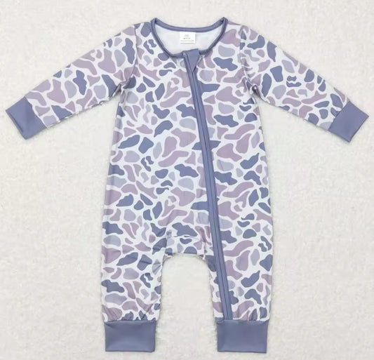 Mauve Camouflage Bodysuit Rompers Hippo Boutique