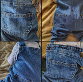 Baby & Toddler Denim Coveralls Hippo Boutique